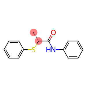 [R,(+)]-2-(Phenylthio)-N-phenylpropionamide