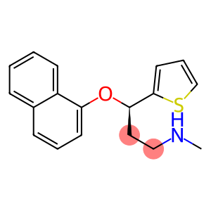 R-N-Methyl-3-(1-napthyloxy)-3-(2-thienyl)propylamine.