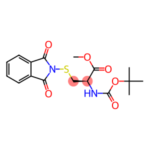 (R)-methyl 2-(tert-butoxycarbonylamino)-3-(1,3-dioxoisoindolin-2-ylthio)propanoate