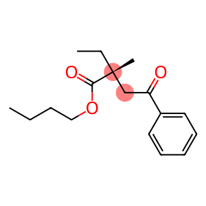 (R)-2-Methyl-2-ethyl-3-benzoylpropionic acid butyl ester