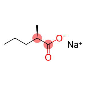 [R,(-)]-2-Methylvaleric acid sodium salt