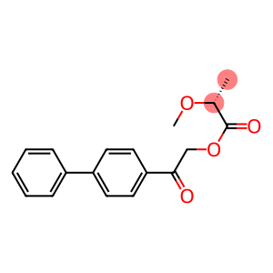 [R,(+)]-2-Methoxypropionic acid p-phenylphenacyl ester