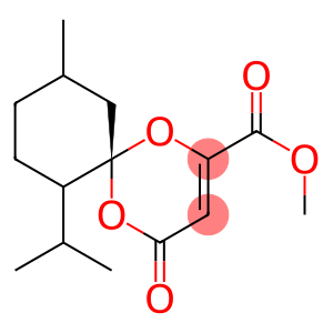 (6R)-7-Isopropyl-10-methyl-2-methoxycarbonyl-1,5-dioxaspiro[5.5]undec-2-en-4-one