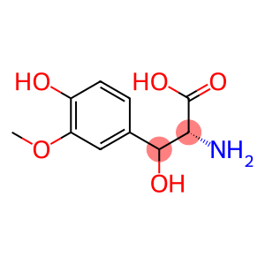 (2R)-3-(4-Hydroxy-3-methoxyphenyl)-3-hydroxy-2-aminopropanoic acid