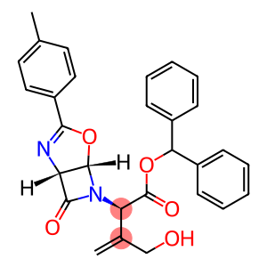 (2R)-3-Hydroxymethyl-2-[(1R,5S)-7-oxo-3-(p-tolyl)-4-oxa-2,6-diazabicyclo[3.2.0]hept-2-en-6-yl]-3-butenoic acid diphenylmethyl ester