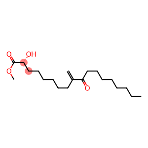 (2R)-2-Hydroxy-9-methylene-10-oxooctadecanoic acid methyl ester