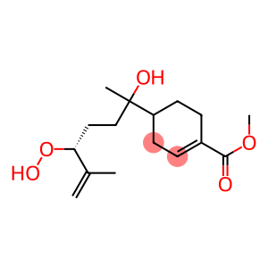 4-[(4R)-1-Hydroxy-4-hydroperoxy-1,5-dimethyl-5-hexen-1-yl]-1-cyclohexene-1-carboxylic acid methyl ester