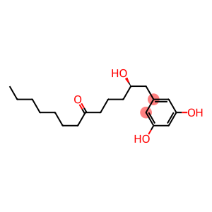 3-[(R)-2-Hydroxy-6-oxotridecyl]benzene-1,5-diol