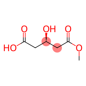 [R,(-)]-3-Hydroxyglutaric acid hydrogen 1-methyl ester