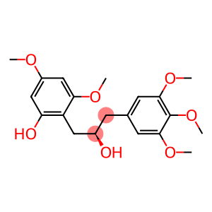 [R,(+)]-1-(2-Hydroxy-4,6-dimethoxyphenyl)-3-(3,4,5-trimethoxyphenyl)-2-propanol