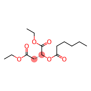 [R,(+)]-2-(Hexanoyloxy)succinic acid diethyl ester