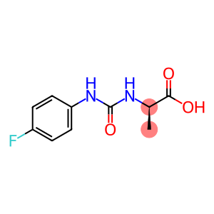 (2R)-2-(([(4-FLUOROPHENYL)AMINO]CARBONYL)AMINO)PROPANOIC ACID