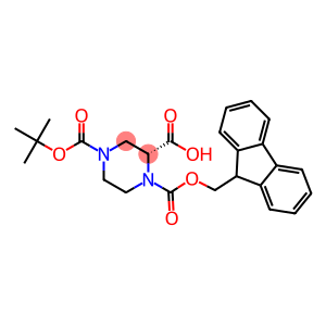 (R)-1-FMoc-4-Boc-piperazine-2-carboxylic acid