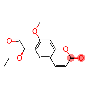 (-)-6-[(R)-1-Ethoxy-2-oxoethyl]-7-methoxycoumarin