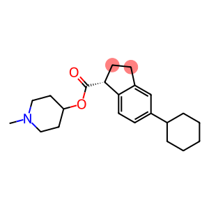 (R)-5-Cyclohexyl-1-indanecarboxylic acid 1-methyl-4-piperidyl ester