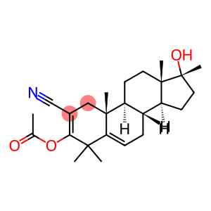 (17R)-2-Cyano-4,4,17-trimethylandrosta-2,5-diene-3,17-diol 3-acetate