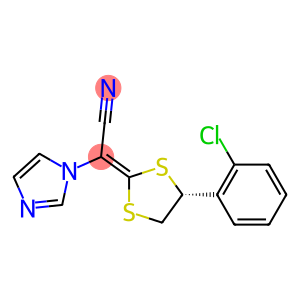 [(R,E)-4-(2-Chlorophenyl)-1,3-dithiolan-2-ylidene](1H-imidazol-1-yl)acetonitrile