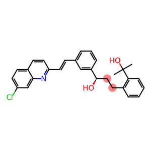 (R)-1-{3-[(E)-2-(7-CHLORO-QUINOLIN-2-YL)-VINYL]-PHENYL}-3-[2-(1-HYDROXY-1-METHYL-ETHYL)-PHENYL]-PROPAN-1-OL