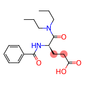 (R)-5-(Dipropylamino)-4-[(phenylcarbonyl)amino]-5-oxopentanoic acid