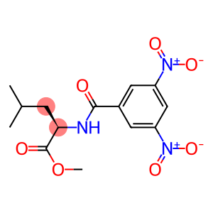 (2R)-2-[(3,5-Dinitrobenzoyl)amino]-4-methylpentanoic acid methyl ester