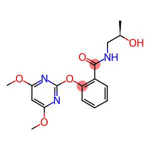 (2R)-1-[2-[(4,6-DIMETHOXYPYRIMIDIN-2-YL)OXY]BENZAMIDO]PROPAN-2-OL