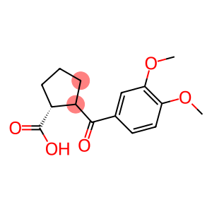 (R)-2-(3,4-DIMETHOXY-BENZOYL)-CYCLOPENTANECARBOXYLIC ACID