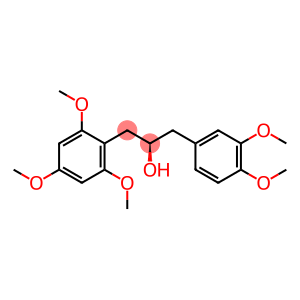 [R,(-)]-1-(3,4-Dimethoxyphenyl)-3-(2,4,6-trimethoxyphenyl)-2-propanol