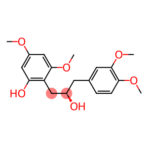 [R,(+)]-1-(3,4-Dimethoxyphenyl)-3-(2-hydroxy-4,6-dimethoxyphenyl)-2-propanol