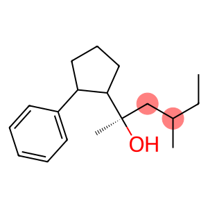 (1R)-1,3-Dimethyl-1-(2-phenylcyclopentyl)-1-pentanol