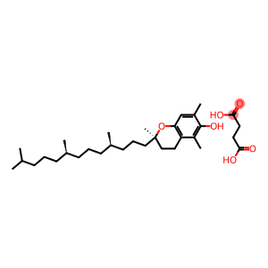 (2R)-3,4-Dihydro-2,5,7-trimethyl-2-[(4R,8R)-4,8,12-trimethyltridecyl]-2H-1-benzopyran-6-ol hydrogen succinate