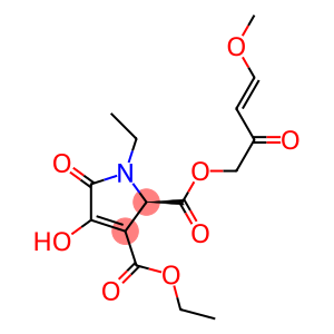 (2R)-2,5-Dihydro-4-hydroxy-5-oxo-2-(2-oxo-4-methoxy-3-butenyl)-1H-pyrrole-2,3-dicarboxylic acid diethyl ester