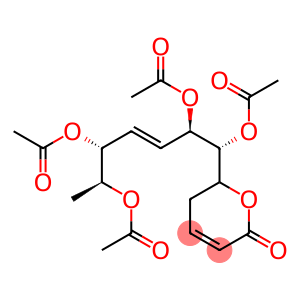 (R)-5,6-Dihydro-6-[(1R,2R,3E,5R,6S)-1,2,5,6-tetraacetoxy-3-hepten-1-yl]-2H-pyran-2-one