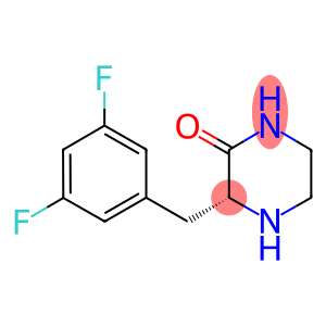 (R)-3-(3,5-DIFLUORO-BENZYL)-PIPERAZIN-2-ONE