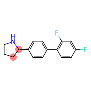 (2R)-2-[4-(2,4-DIFLUOROPHENYL)PHENYL]PYRROLIDINE