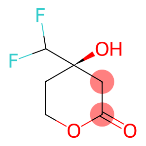 (4R)-4-(difluoromethyl)-4-hydroxytetrahydro-2H-pyran-2-one