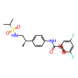 (R)-3,5-difluoro-N-(4-(1-(1-MethylethylsulfonaMido)propan-2-yl)phenyl)benzaMide