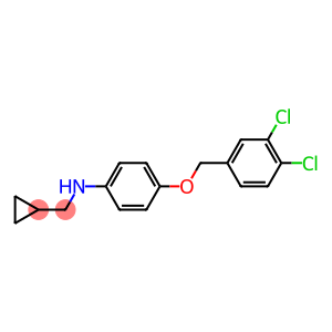 (1R)(4-[(3,4-DICHLOROPHENYL)METHOXY]PHENYL)CYCLOPROPYLMETHYLAMINE