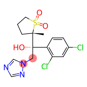 (1R)-1-(2,4-Dichlorophenyl)-1-[[(2R)-tetrahydro-2-methylthiophene 1,1-dioxide]-2-yl]-2-(1H-1,2,4-triazol-1-yl)ethanol
