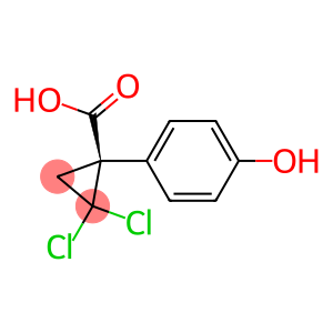 (R)-2,2-Dichloro-1-(4-hydroxyphenyl)cyclopropane-1-carboxylic acid