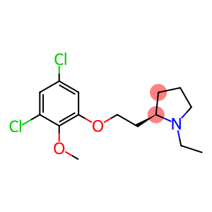 (2R)-2-[2-(3,5-Dichloro-2-methoxyphenoxy)ethyl]-1-ethylpyrrolidine