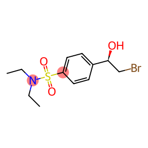 4-[(1R)-2-BROMO-1-HYDROXYETHYL]-N,N-DIETHYLBENZENESULFONAMIDE