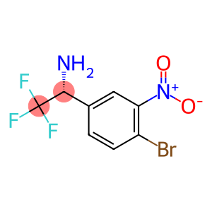 (1R)-1-(4-BROMO-3-NITROPHENYL)-2,2,2-TRIFLUOROETHYLAMINE