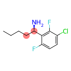 (1R)-1-(3-CHLORO-2,6-DIFLUOROPHENYL)PENTYLAMINE