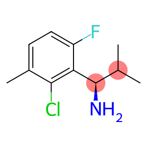 (1R)-1-(2-CHLORO-6-FLUORO-3-METHYLPHENYL)-2-METHYLPROPYLAMINE