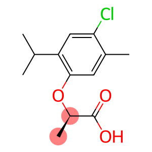 [R,(+)]-2-(4-Chloro-2-isopropyl-5-methylphenoxy)propionic acid