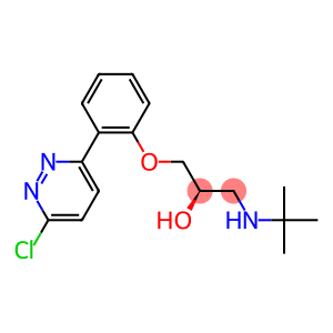 (R)-1-[2-(6-Chloro-3-pyridazinyl)phenoxy]-3-[(1,1-dimethylethyl)amino]-2-propanol