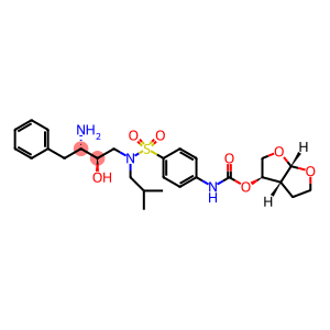 (3R,3aS,6aR)-Hexahydrofuro[2,3-b]furan-3-yl-4-(N-((2R,3S)-3-amino-2-hydroxy-4-phenylbutyl)-N-isobutylsulfamoyl)phenylcarbamate (Darunavir Impurity)