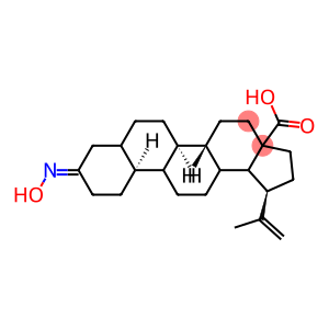 (1R,5AS,5BR,11AS)-9-(HYDROXYIMINO)-1-ISOPROPENYLICOSAHYDRO-3AH-CYCLOPENTA[A]CHRYSENE-3A-CARBOXYLIC ACID