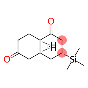 (3R,4aR,8aR)-3-(Trimethylsilyl)hexahydronaphthalene-1,6(2H,5H)-dione