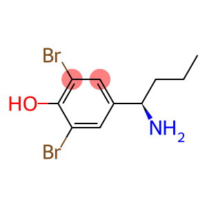 4-((1R)-1-AMINOBUTYL)-2,6-DIBROMOPHENOL